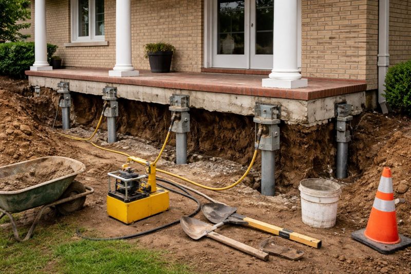Basement Stabilization in Deland, FL