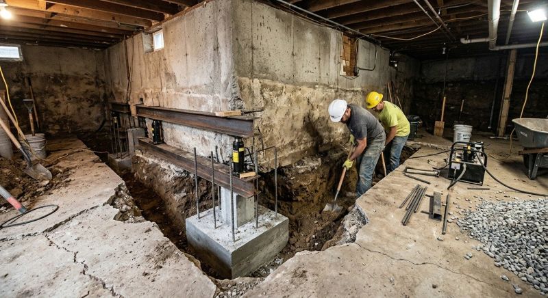 Basement Underpinning in Deland, FL