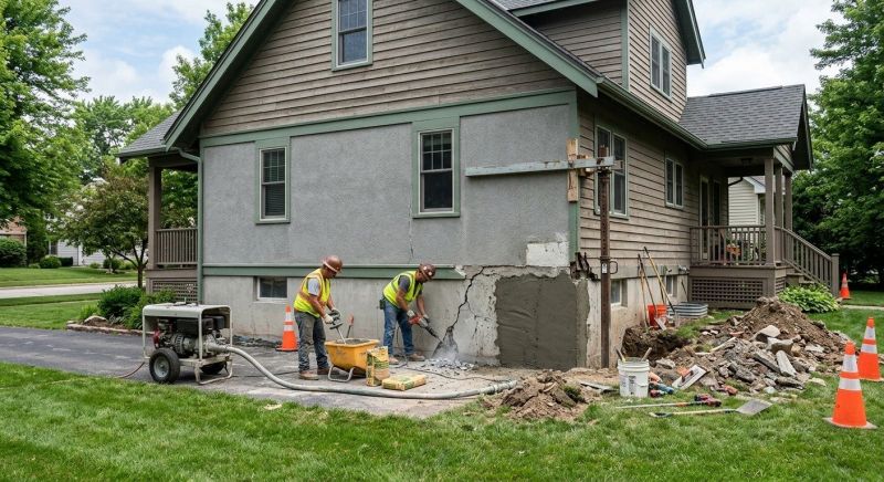 Concrete Foundation Repair in De Leon Springs, FL