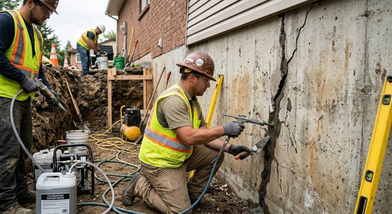 Cracked Foundation Repair in Eustis, FL