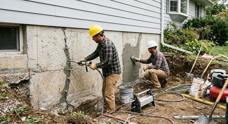 Cracked Foundation Repair in Eustis, FL