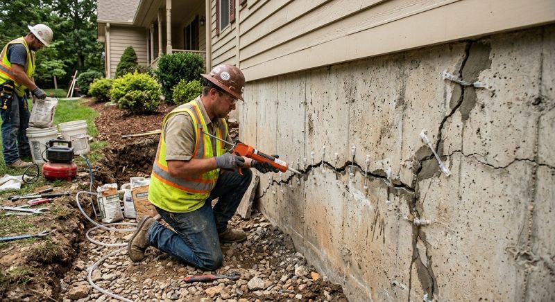 Cracked Foundation Repair in Umatilla, FL