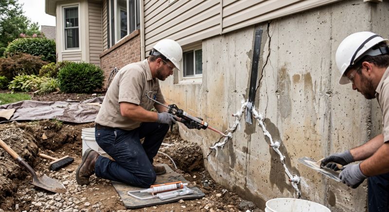 Cracked Foundation Repair in Volusia County, FL