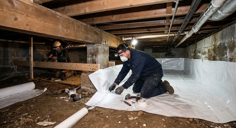 Crawl Space Leveling in Deland, FL