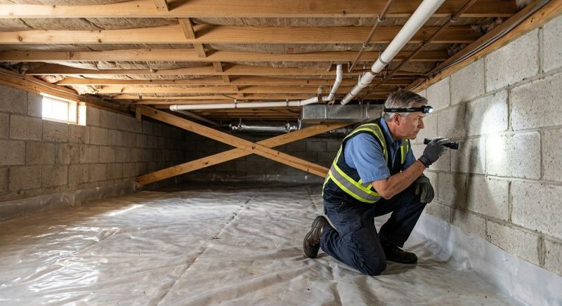 Crawl Space Leveling in Deland, FL
