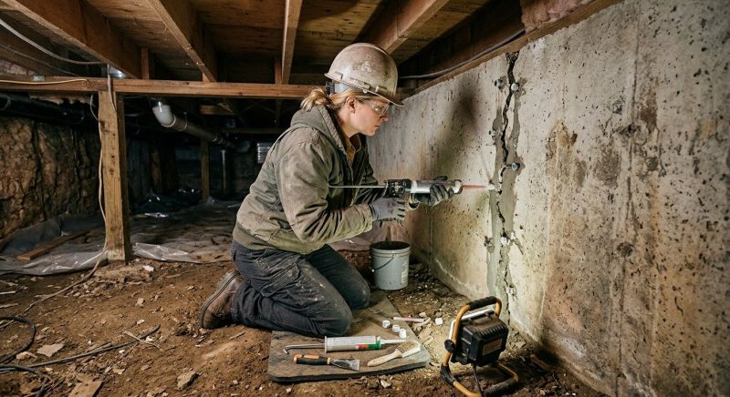 Crawlspace Foundation Repair in Astor, FL