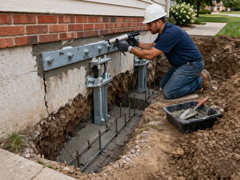 Exterior Foundation Repair in Deland, FL