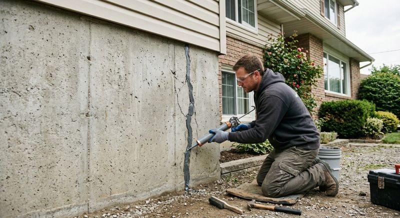 Foundation Crack Sealing in Deland, FL