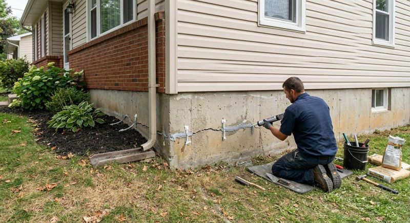Foundation Crack Sealing in Deland, FL
