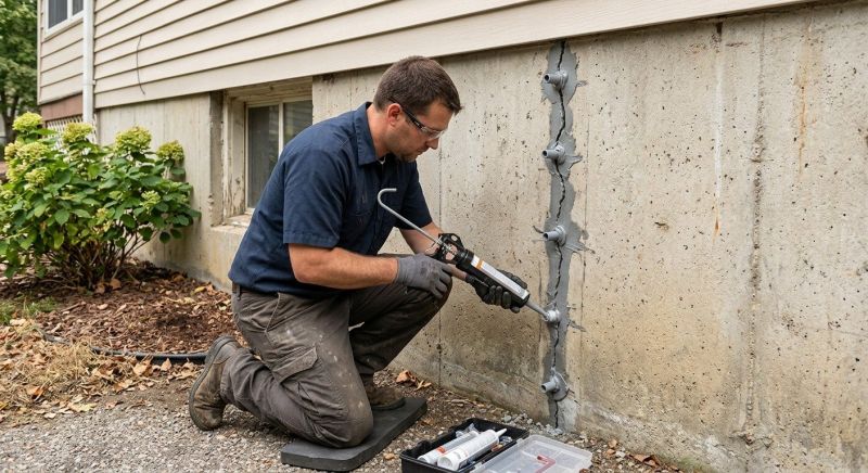 Foundation Crack Sealing in Deland, FL
