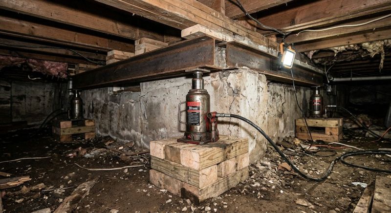 Foundation Jacking in Astor, FL