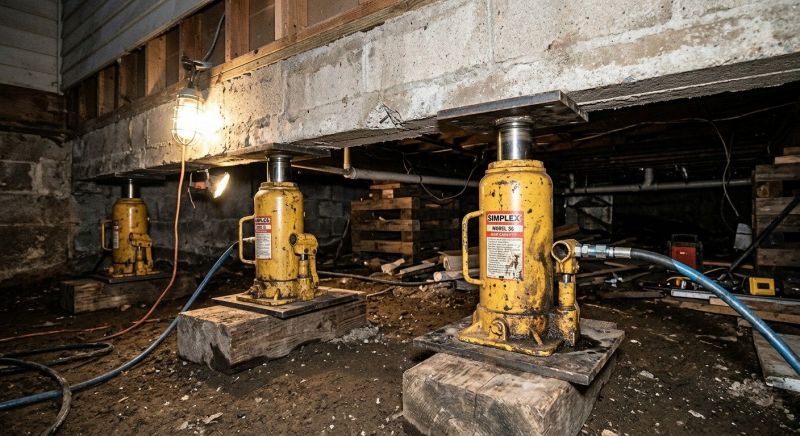 Foundation Jacking in New Smyrna Beach, FL