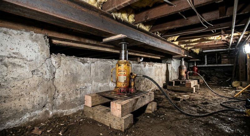 Foundation Jacking in Osteen, FL