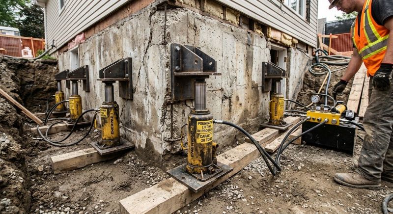 Foundation Jacking in Osteen, FL