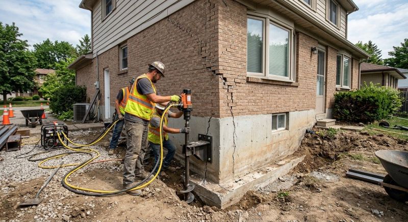 Foundation Lifting in Osteen, FL