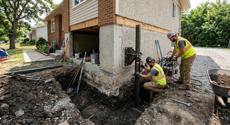 Foundation Pier Repair in Deland, FL