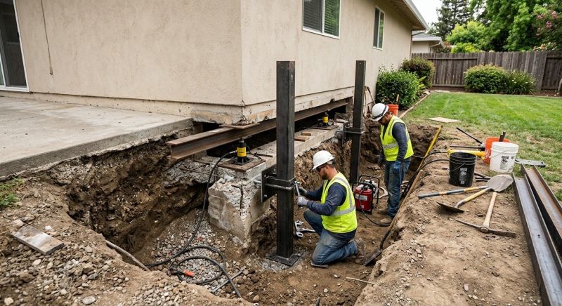 Foundation Pier Repair in Deland, FL