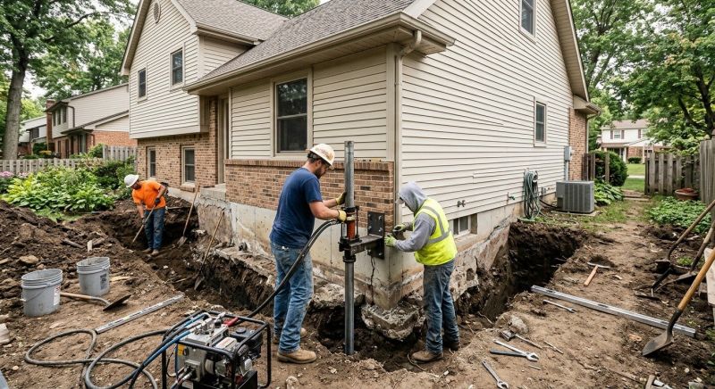 Foundation Settlement Repair in Deland, FL