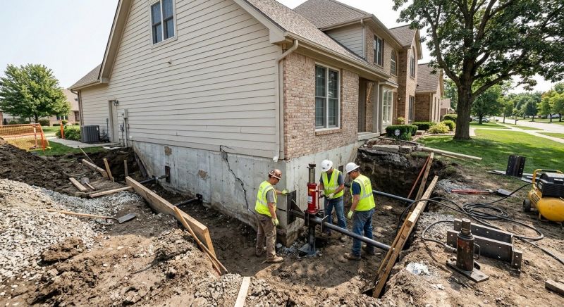 Foundation Settlement Repair in Deland, FL