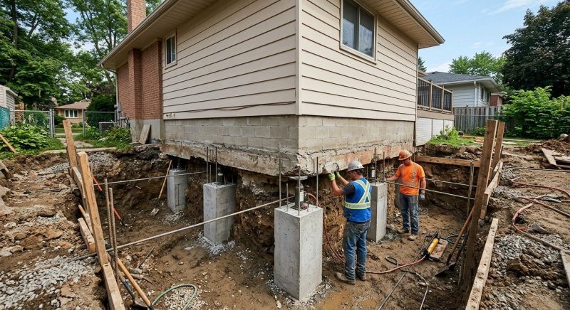 Foundation Underpinning in Deland, FL