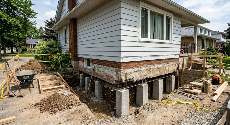 Foundation Underpinning in Deland, FL