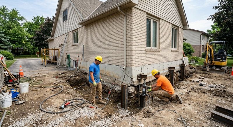 Helical Piers Installation in Deland, FL