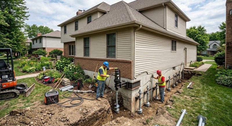 Helical Pile Installation in Deland, FL