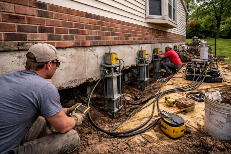Settling Foundation Service in Deland, FL