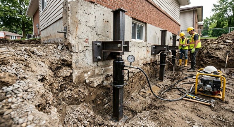Sinking Foundation Lifting in Deland, FL