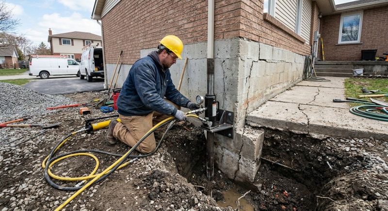 Sinking Foundation Repair in Astor, FL