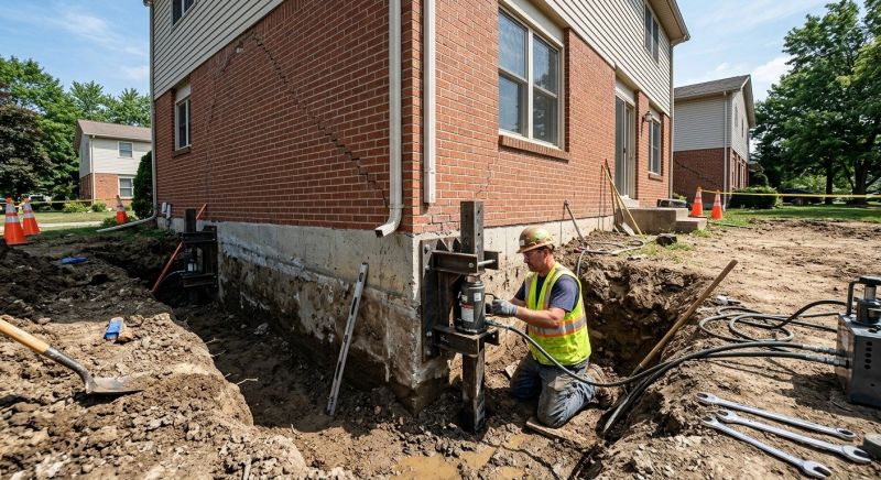Sinking Foundation Repair in Geneva, FL