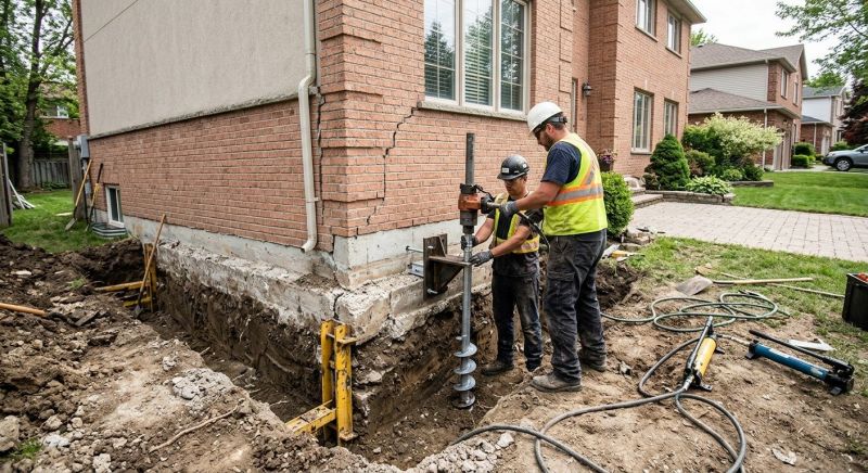 Sinking Foundation Repair in Longwood, FL
