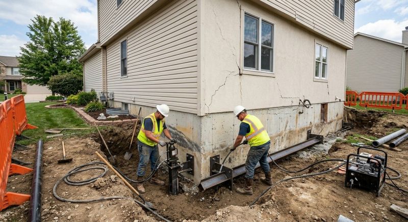 Sinking Foundation Repair in Umatilla, FL