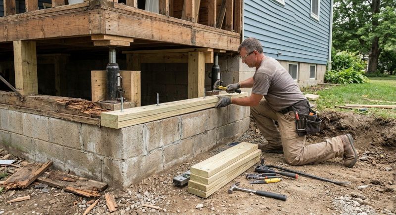 Slab Foundation Repair in Deland, FL
