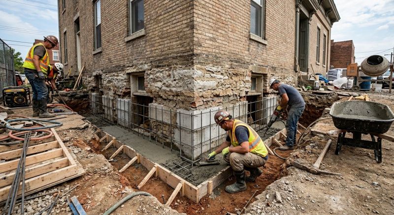 Underpinning Repair in Deland, FL